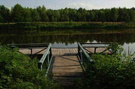 Клітня озеро Хутір — рибальське місце